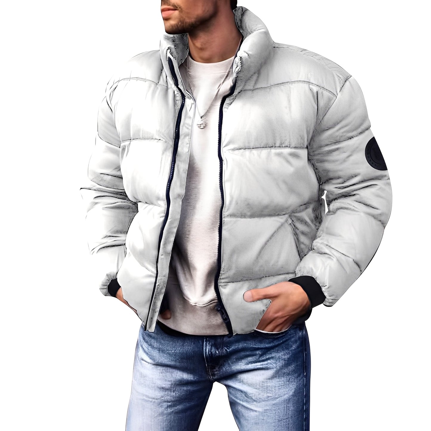 Keaton - Jachetă de puf elegantă, pentru bărbați