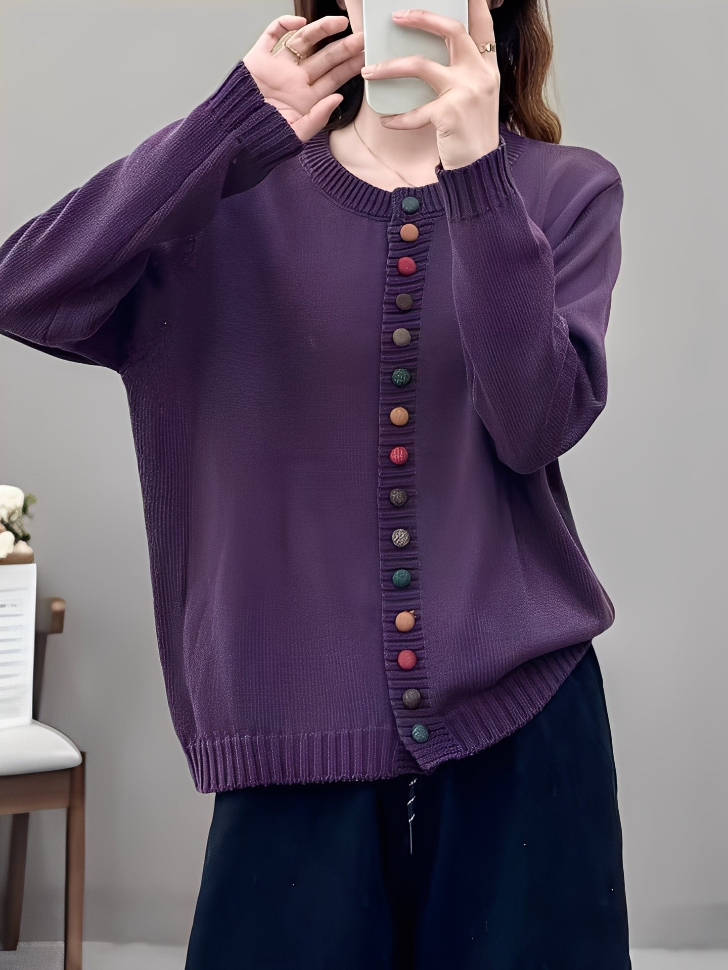 Rhonda - Cardigan modern și ușor pentru femei