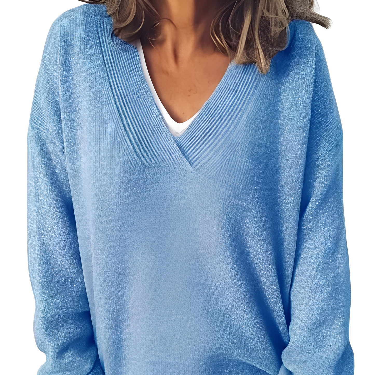 Camryn - Pulover pentru femei, larg și din tricot