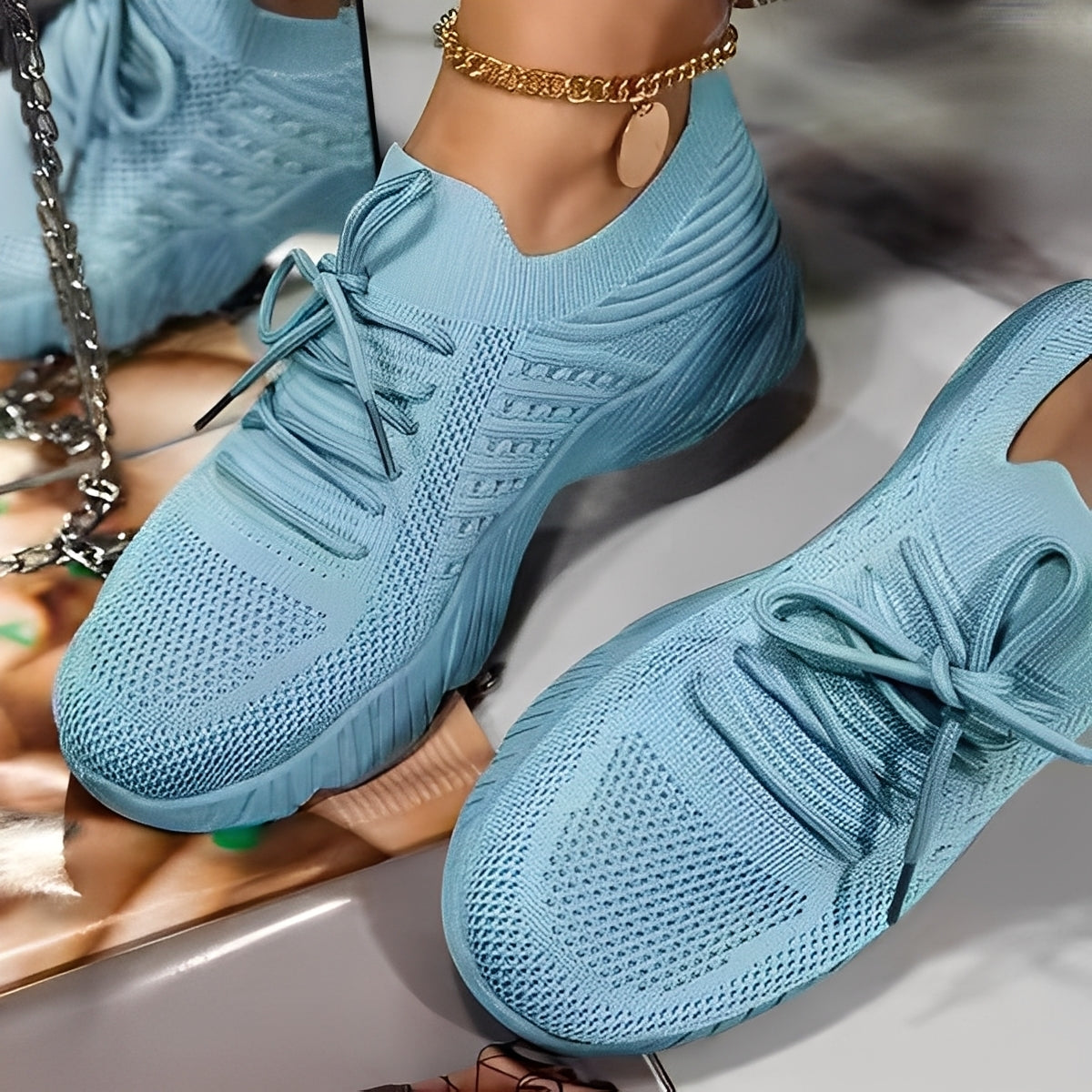 Eleanore - Pantofi eleganți cu tălpi robuste de cauciuc pentru femei