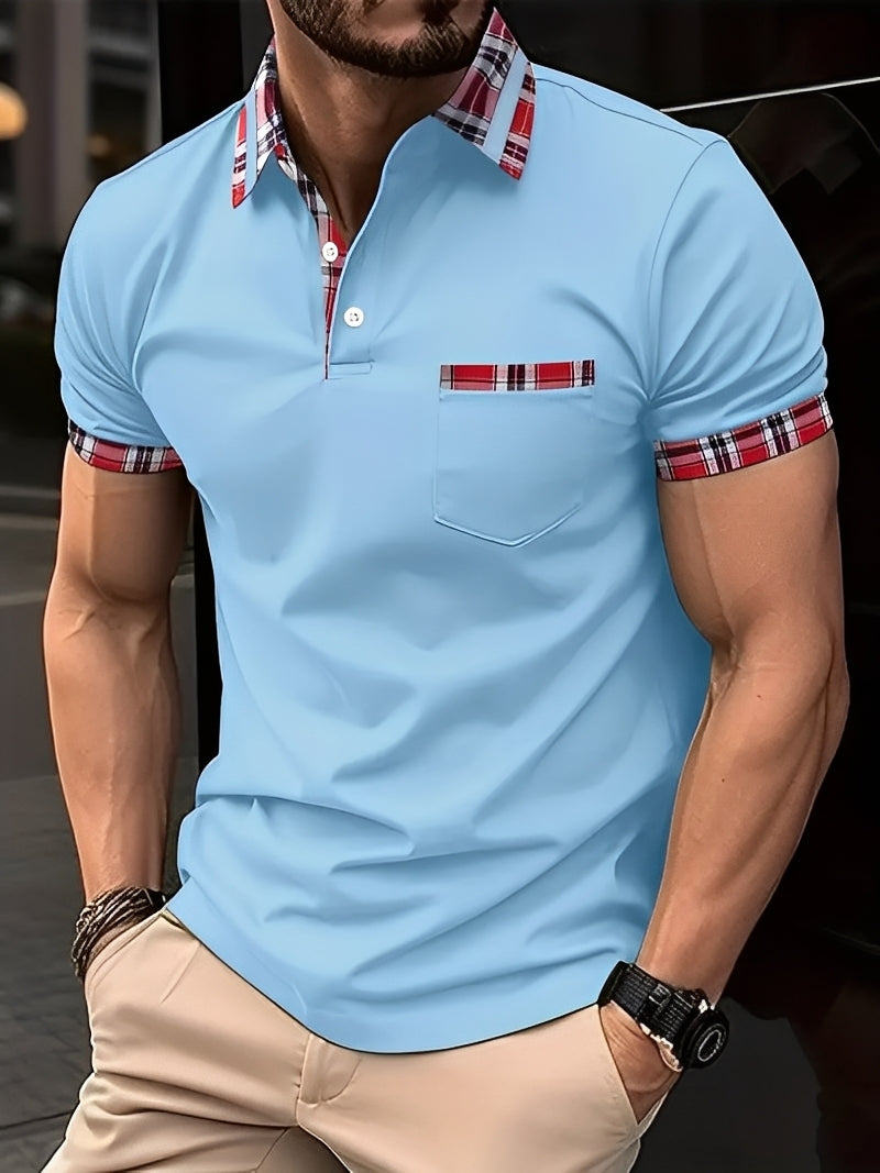 Ryker - Polo rafinat pentru bărbați cu buzunar