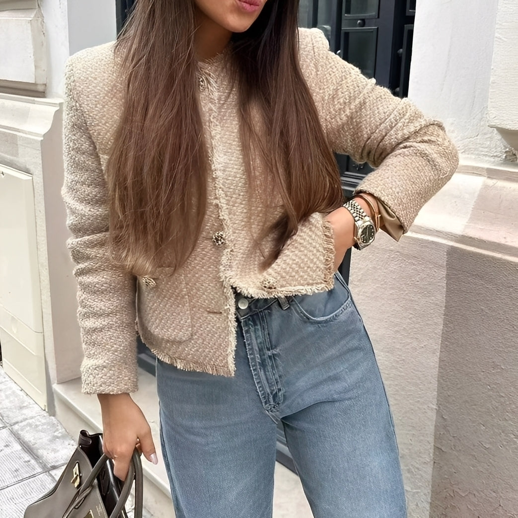 Racquel - Jachetă elegantă de lână pentru femei