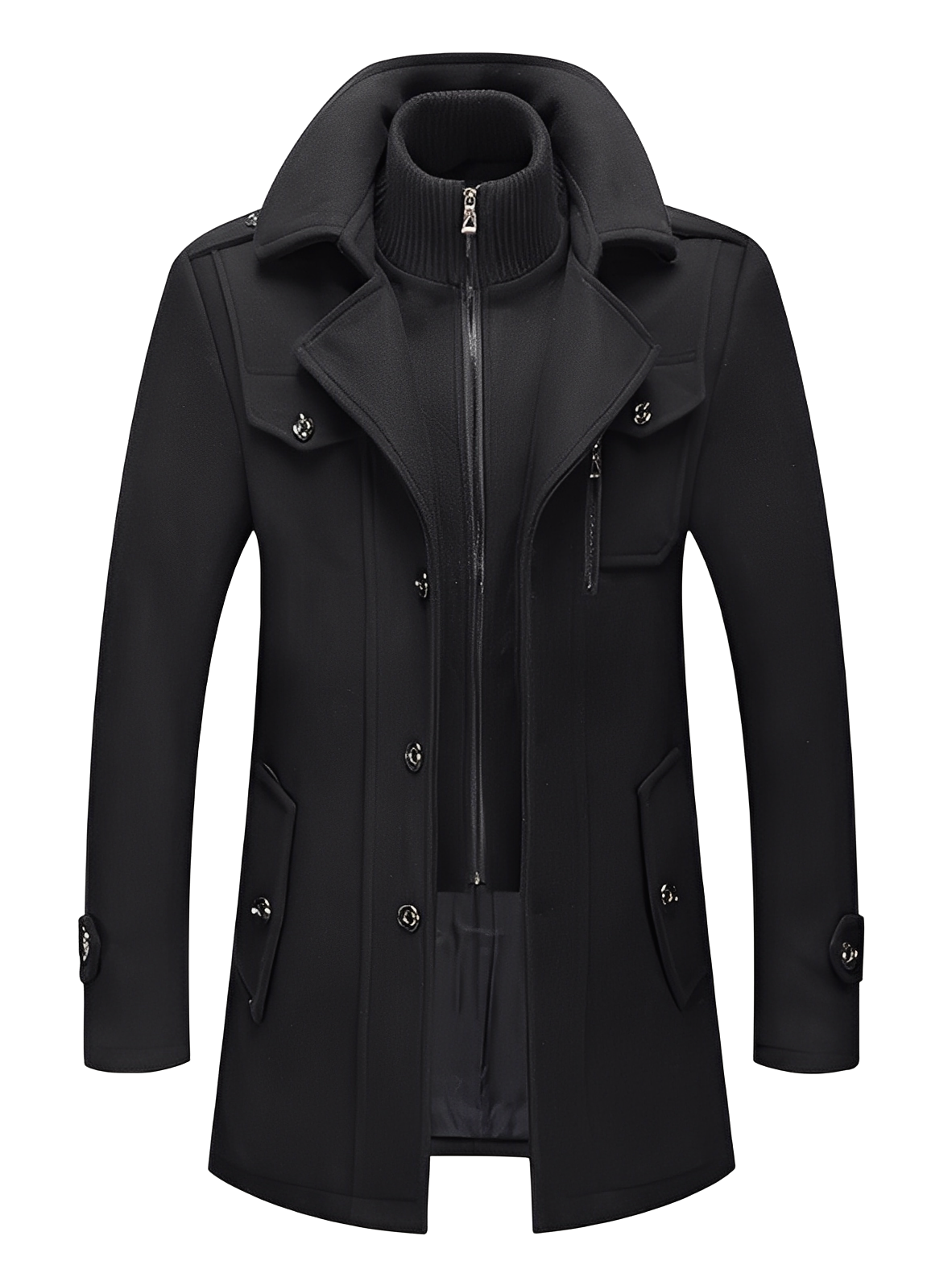 Philip - Pardesiu modern cu buzunare pentru bărbați