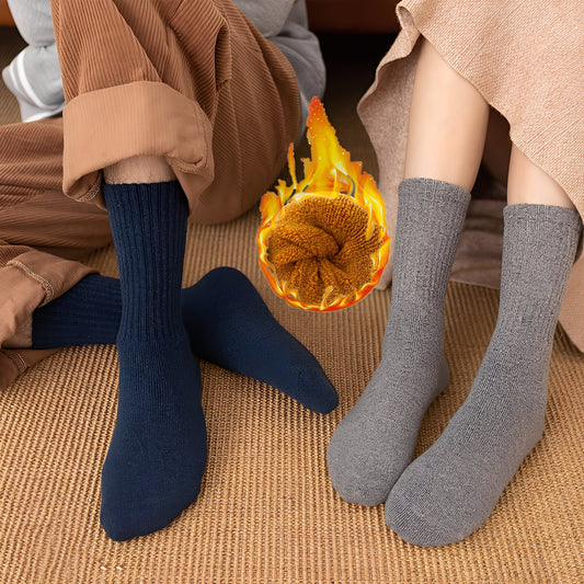 Carmella - Șosete casual unisex, calde și groase