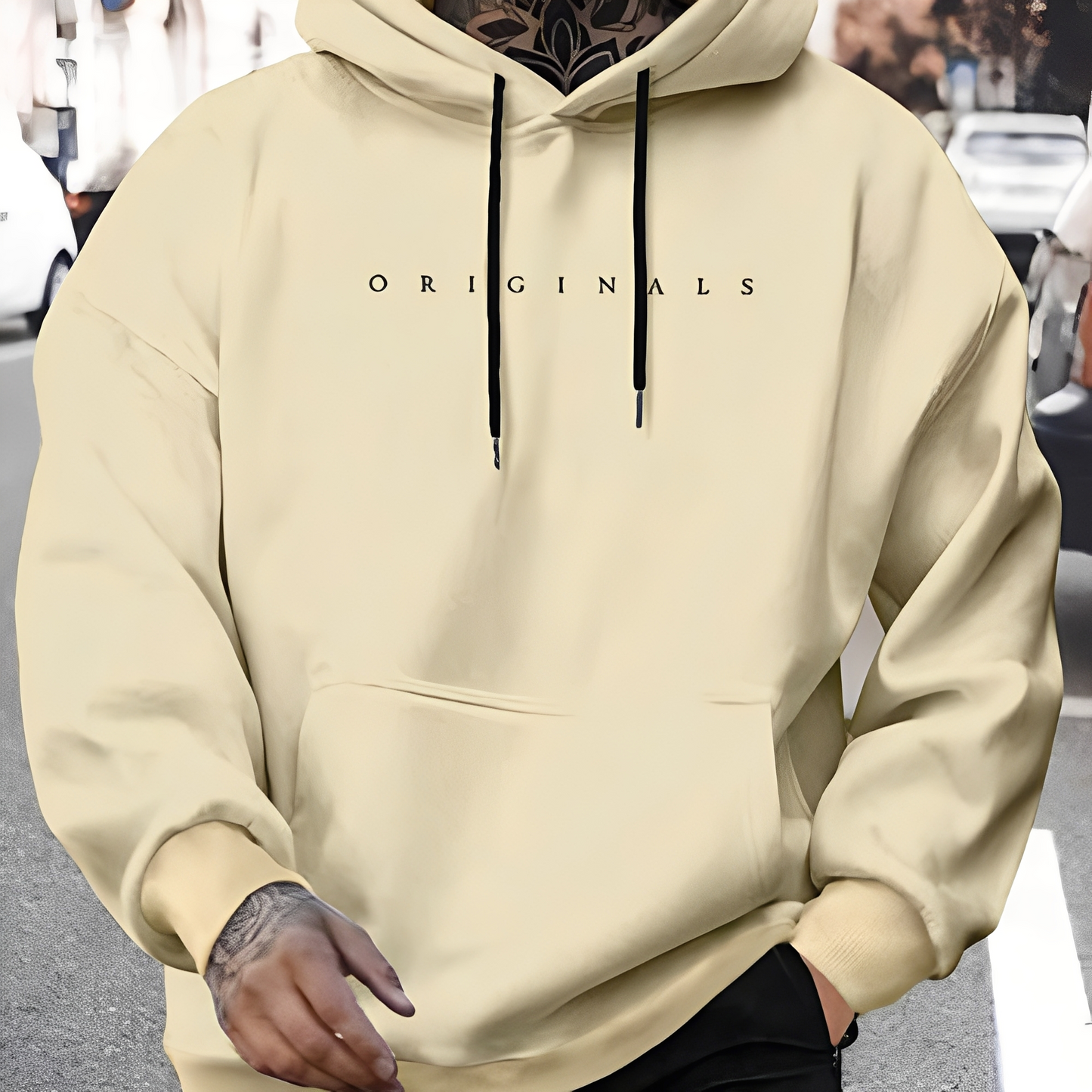 Jepson - Hanorac Elegant Oversize pentru Domni