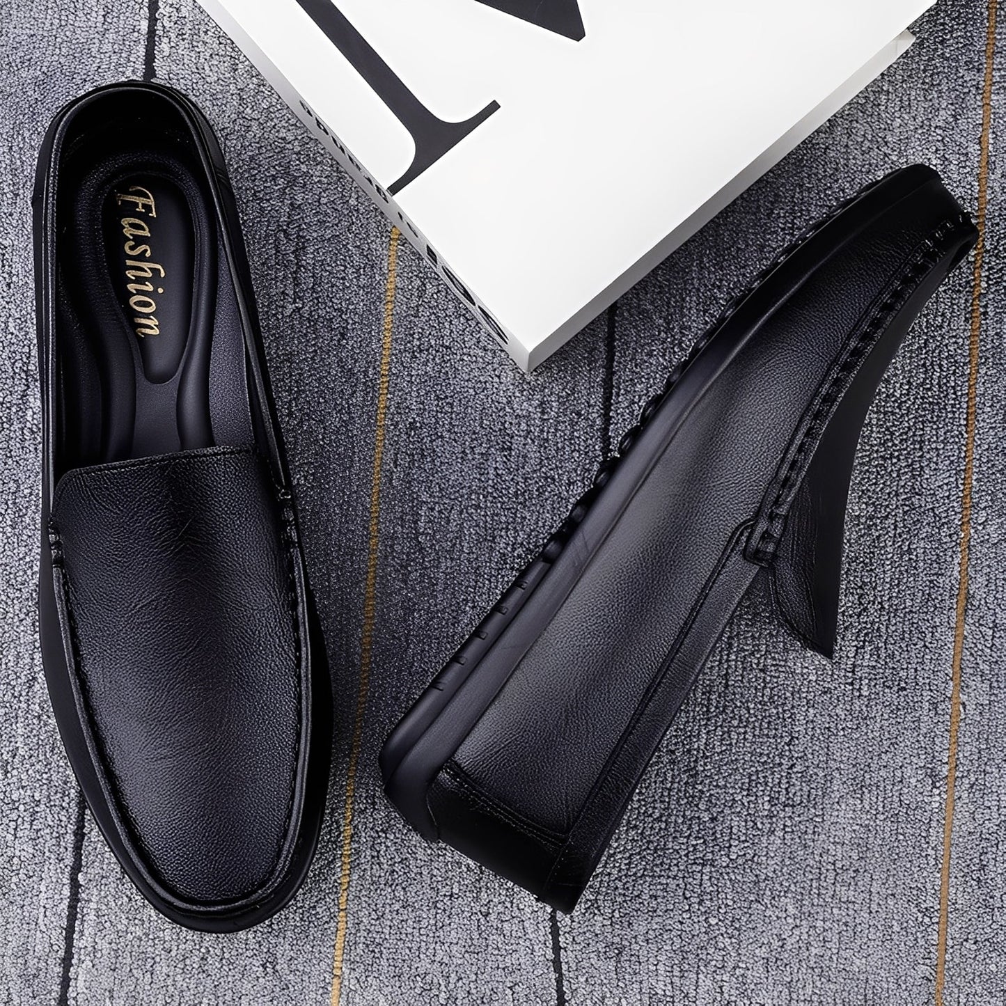 Seward - Pantofi din piele pentru bărbați, stil relaxat