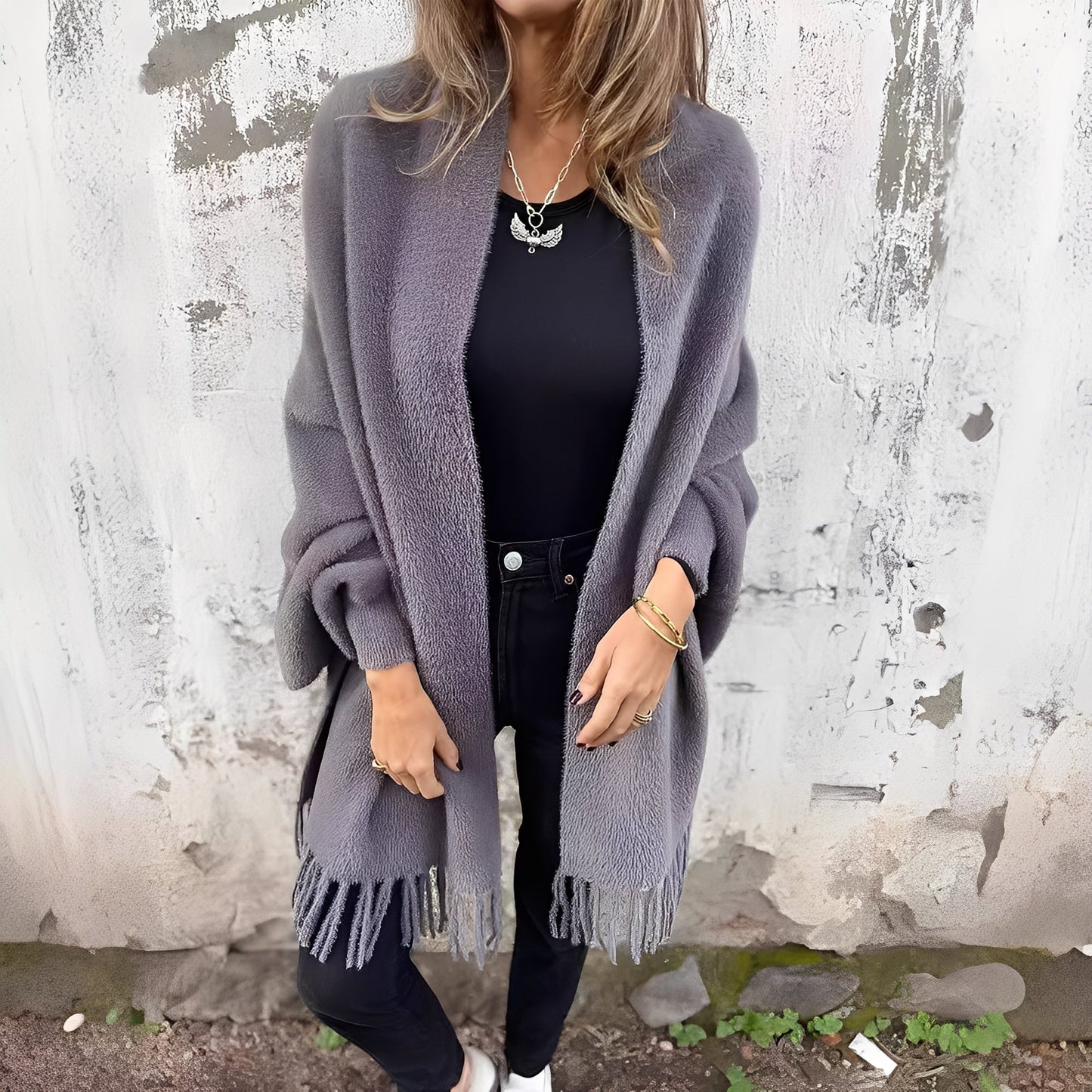 Bethney - Jachetă feminină din tricot, lejeră și confortabilă