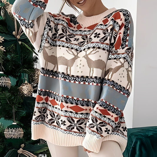 Rosemary - Pulover de Crăciun confortabil și cald pentru femei