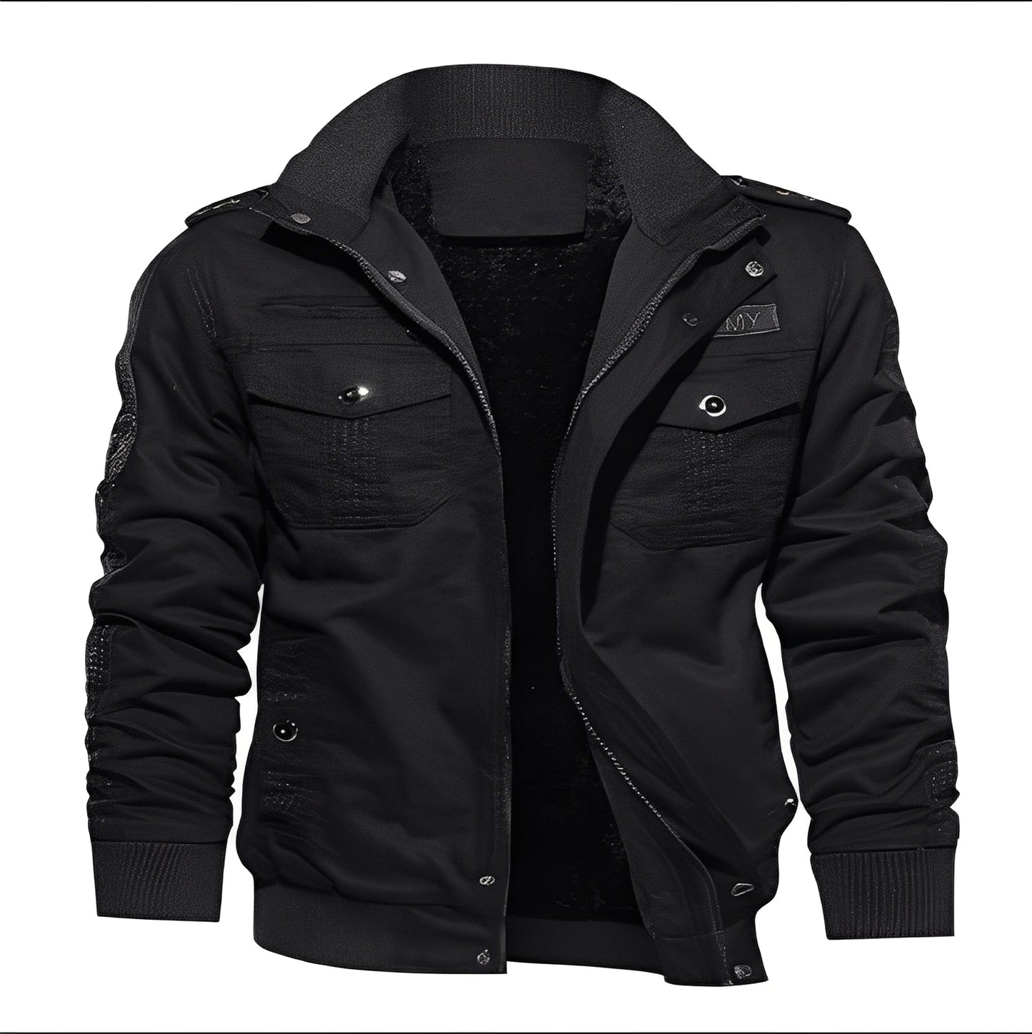 Gary - Jachetă elegantă din fleece cu buzunare pentru bărbați