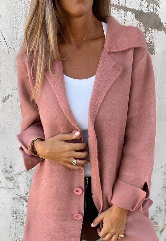 Izabelle - Cardigan lung și plăcut pentru femei