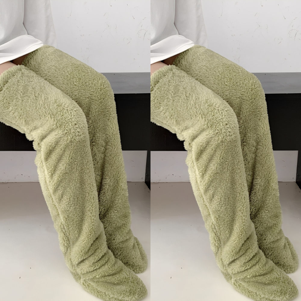 Camellia - Șosete călduroase de iarnă, lungi până la genunchi, pentru femei