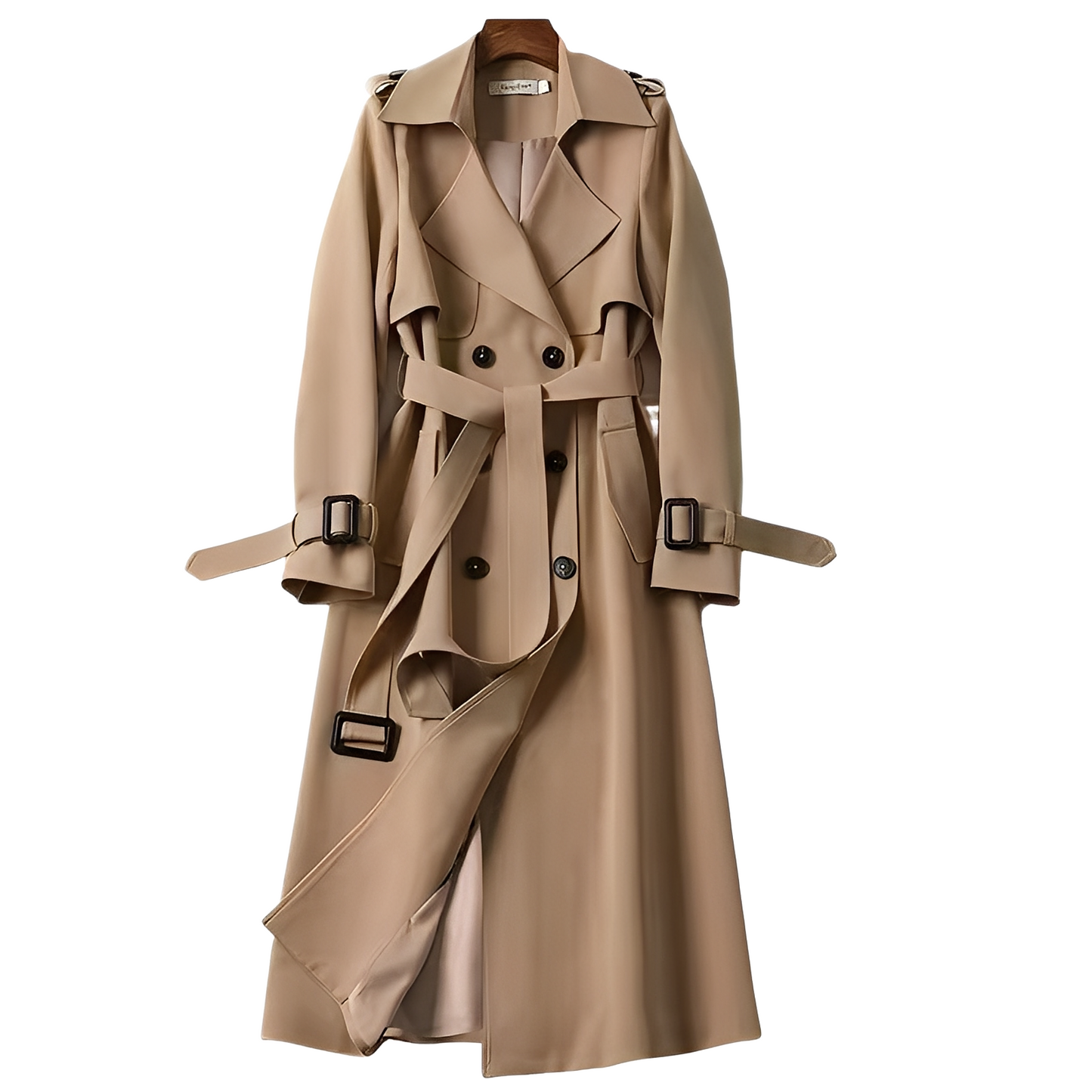 Patricia - Trench elegant cu butoane pentru doamne