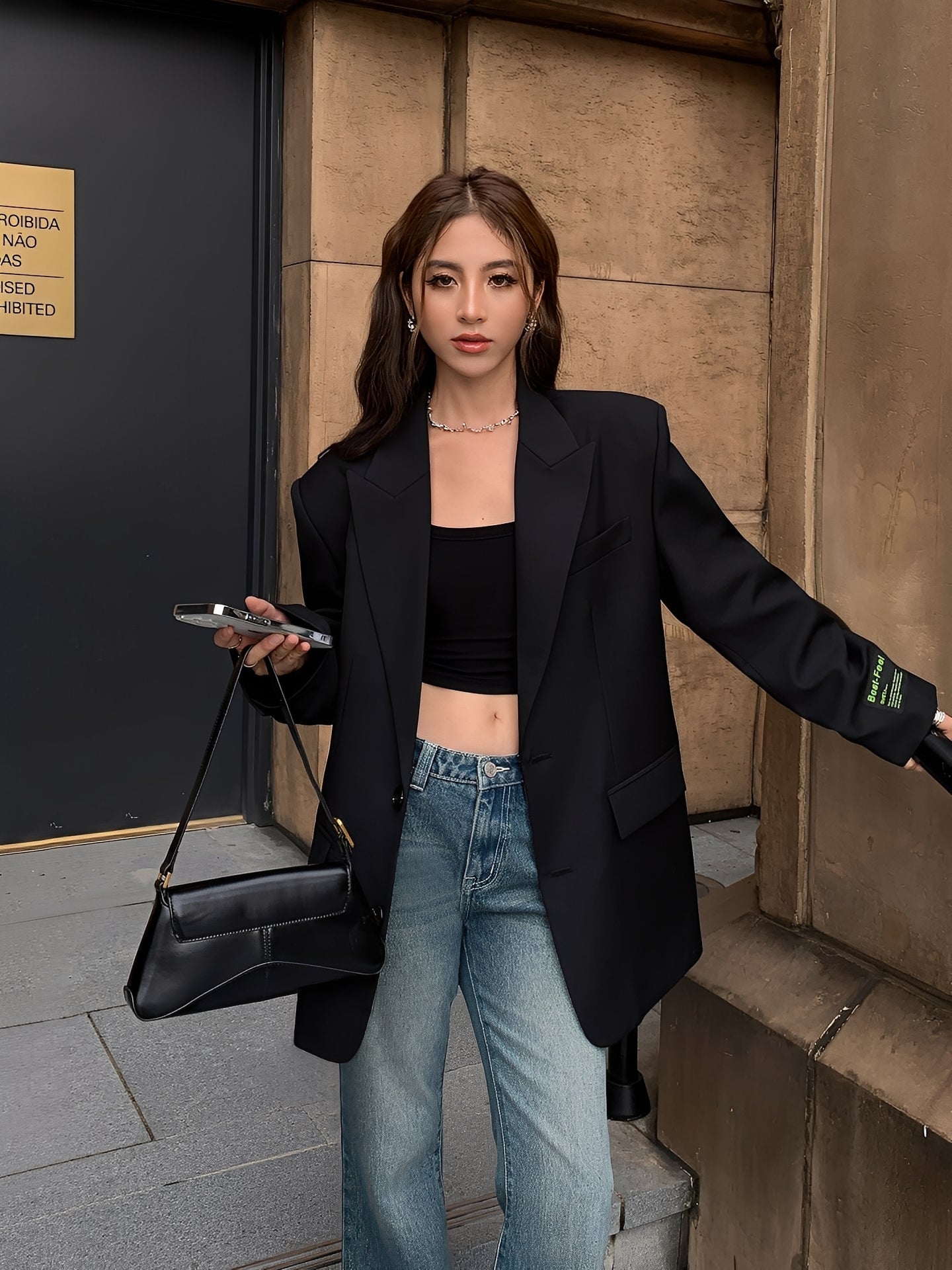 Maddison - Jachetă elegantă, clasică și oversized pentru femei