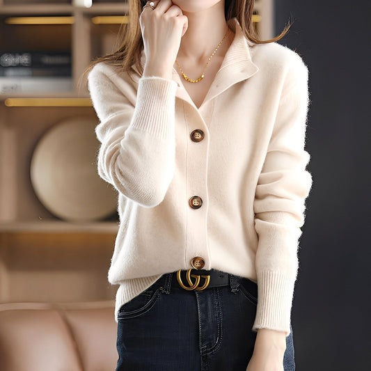 Adalynn - Cardigan elegant și confortabil cu nasturi pentru femei