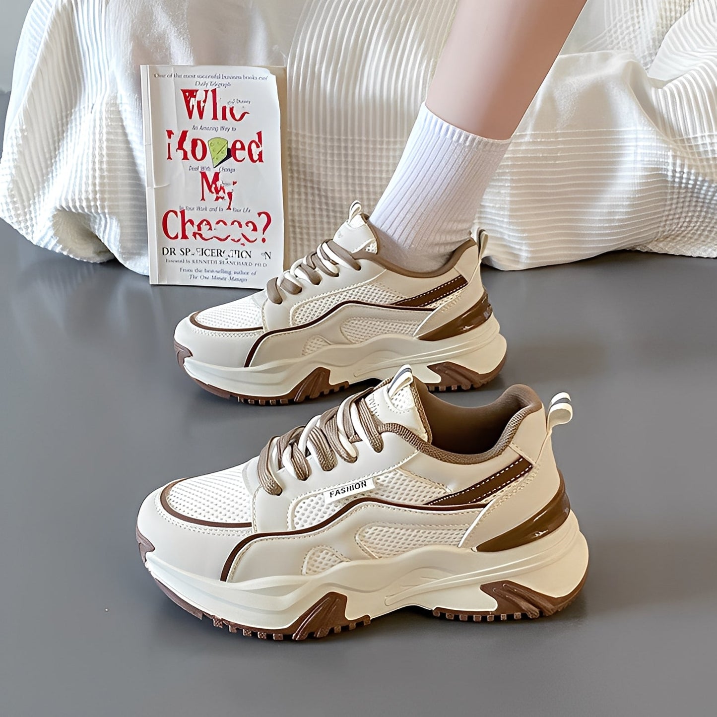 Sophie - Pantofi sport eleganți cu talpă înaltă pentru femei