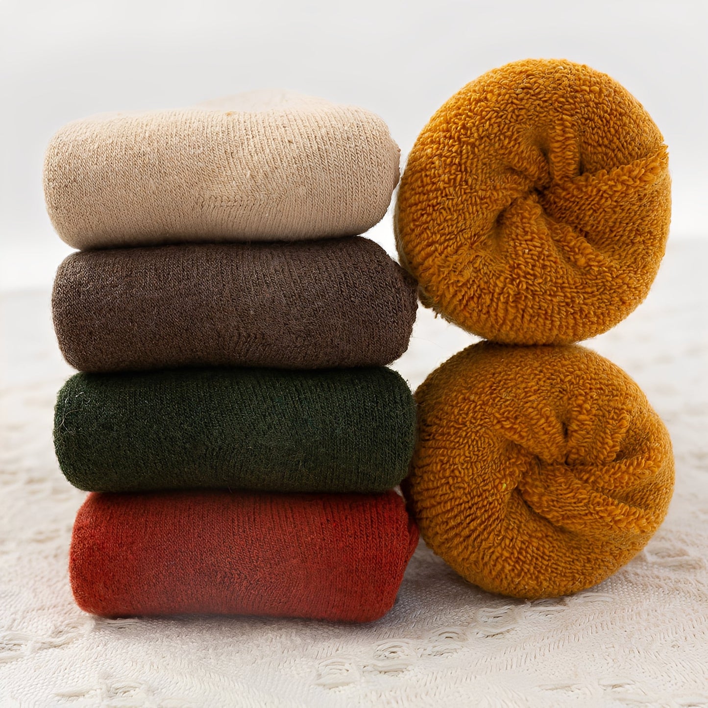 Carmella - Șosete casual unisex, calde și groase