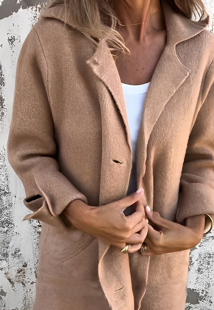 Izabelle - Cardigan lung și plăcut pentru femei