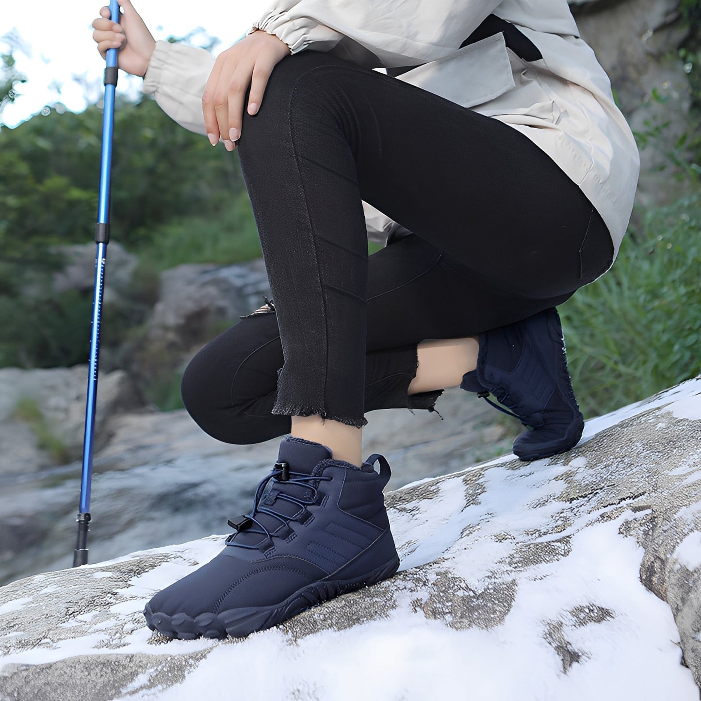 Jerred - Încălțăminte de exterior pentru bărbați, tip desculț