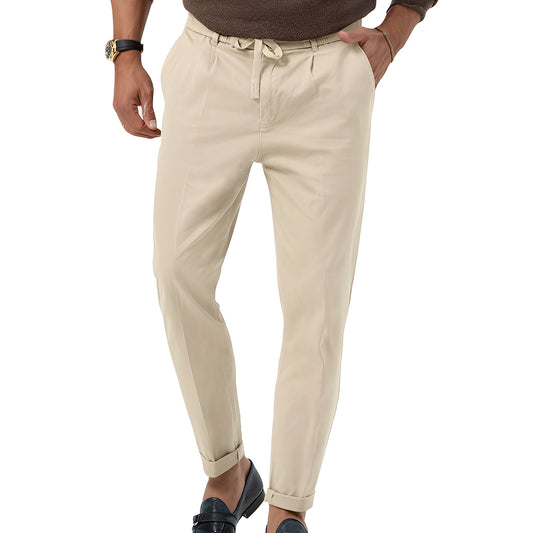 Karson - Pantaloni eleganți drepți pentru bărbați