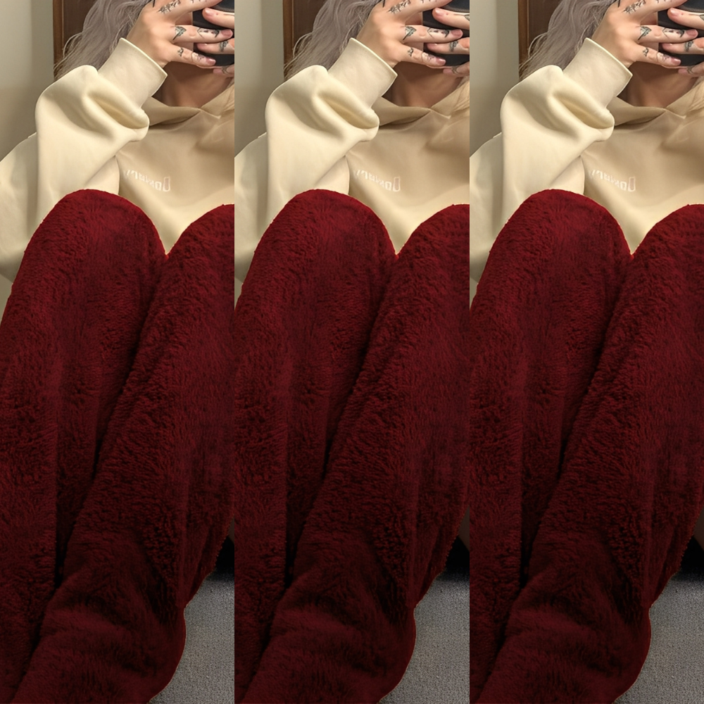 Camellia - Șosete călduroase de iarnă, lungi până la genunchi, pentru femei