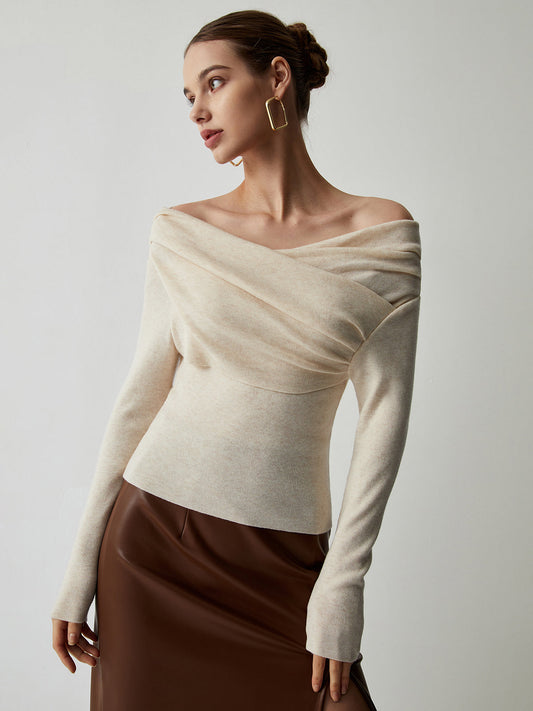 Yasmin – Top elegant fără umăr