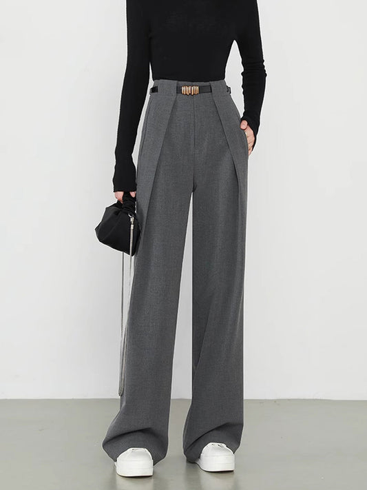 Lina – Pantaloni Drepti cu Buzunare