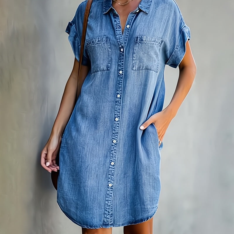 Daphné – Rochie din Denim Șic
