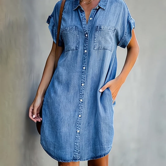 Daphné – Rochie din Denim Șic