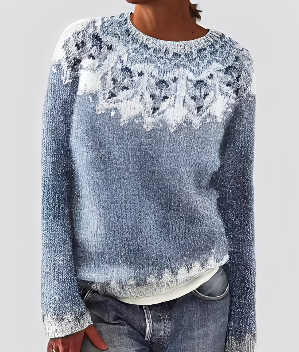 Christal - Pulover elegant și lejer din lână pentru femei