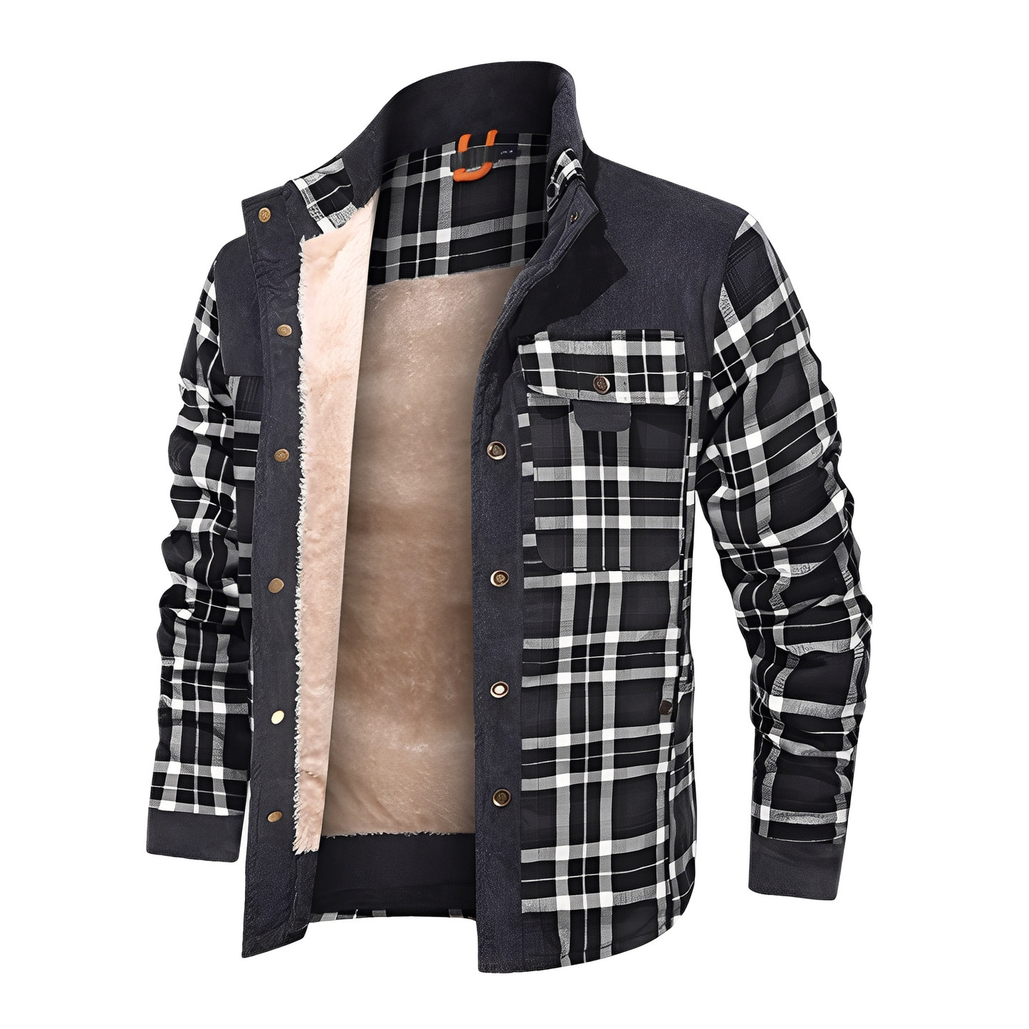 Harmon - Sacou stilat în carouri pentru bărbați