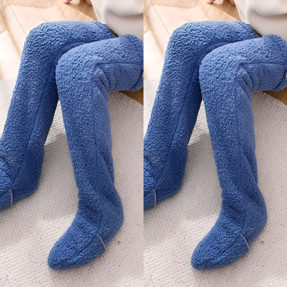 Camellia - Șosete călduroase de iarnă, lungi până la genunchi, pentru femei
