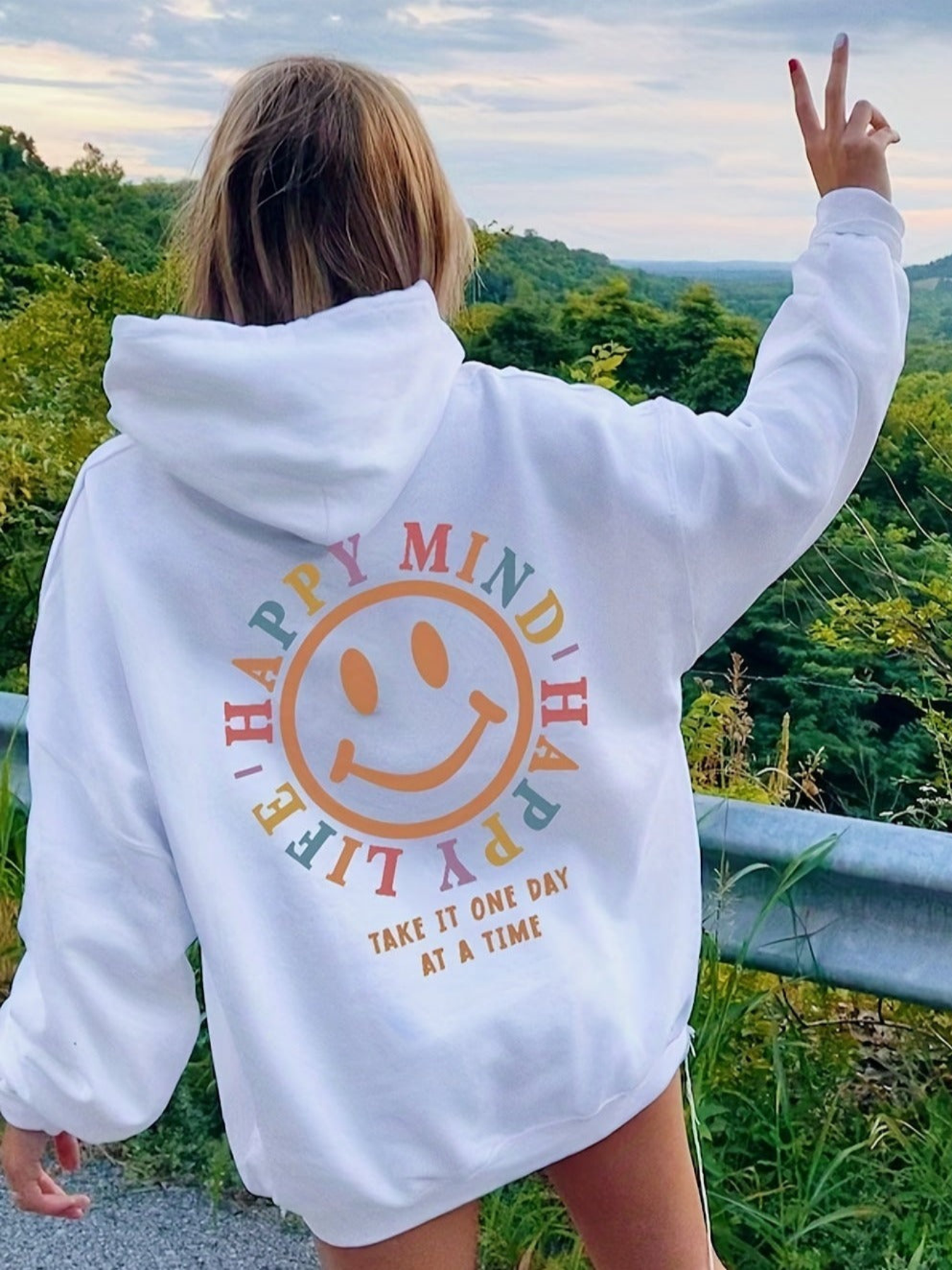 One Day – Stilistic Hanorac Declarativ din Bumbac