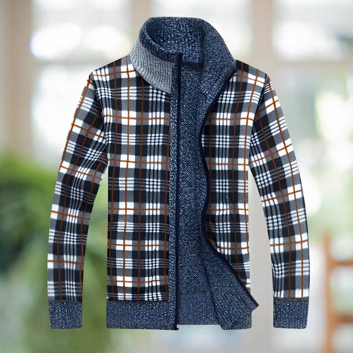 Iker – Jachetă tricotată călduroasă pentru bărbați