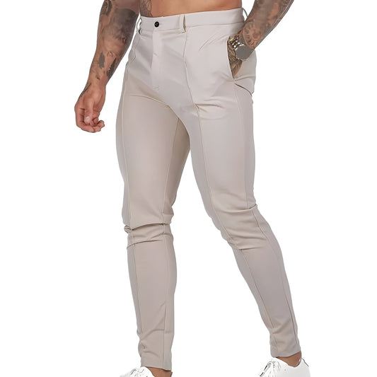 Stuart - Pantaloni Lejeri Slim-Fit pentru Bărbați