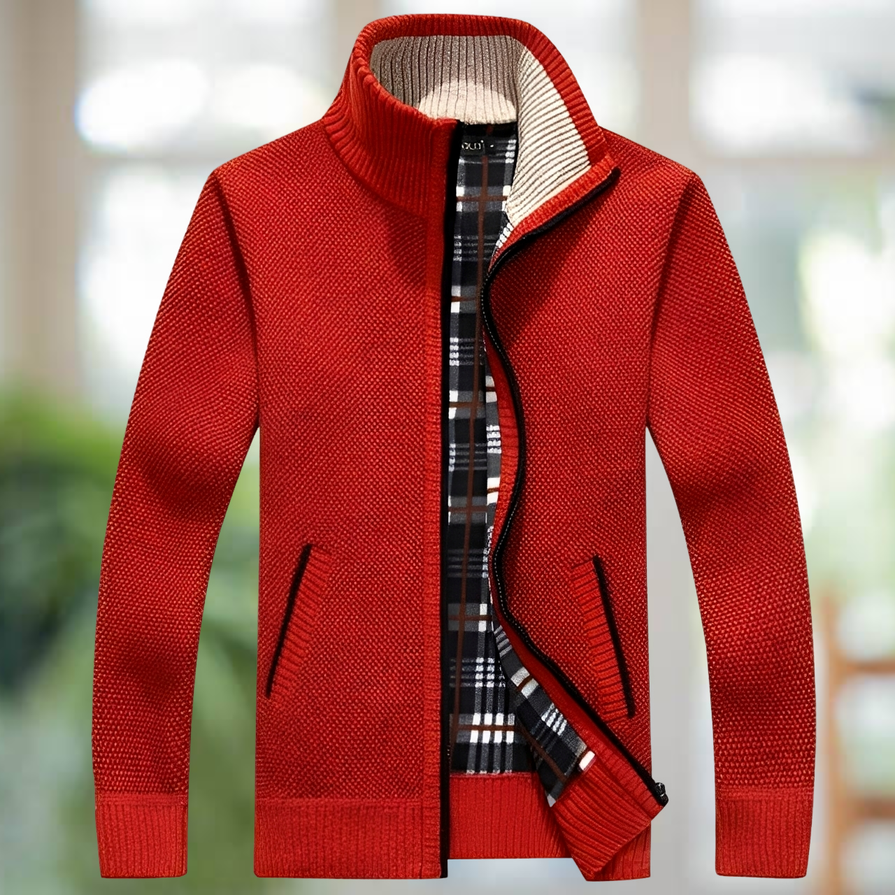 Iker – Jachetă tricotată călduroasă pentru bărbați