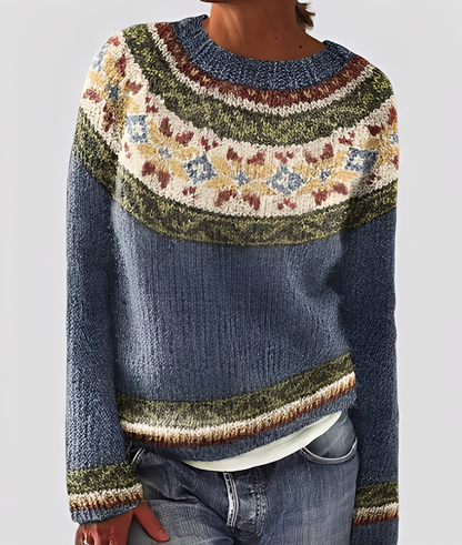 Christal - Pulover elegant și lejer din lână pentru femei