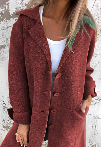 Izabelle - Cardigan lung și plăcut pentru femei