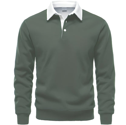 Sonnie - Polo cu mânecă lungă pentru bărbați