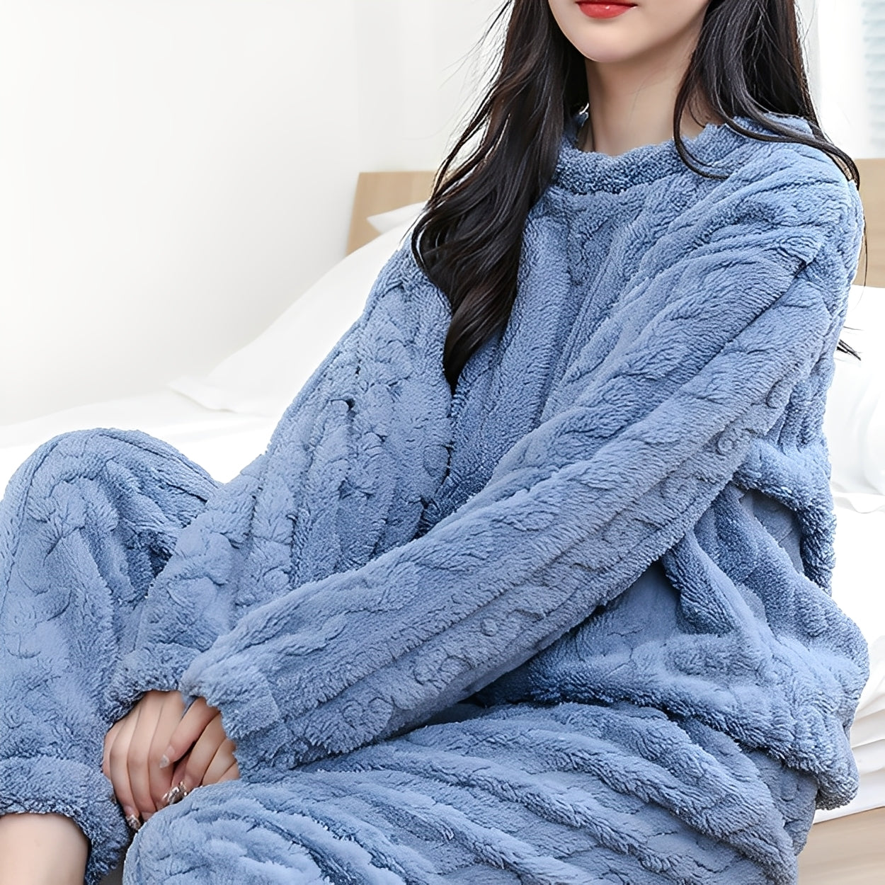 Kilie - Set practic și confortabil din fleece pentru femei