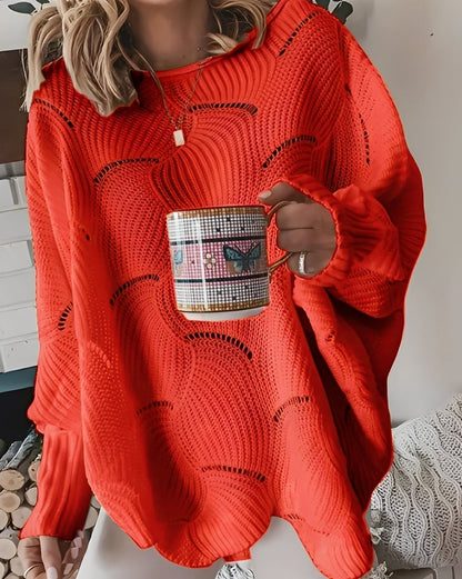 Kassandra - Pulover chic cu decupaj pentru femei