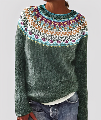 Christal - Pulover elegant și lejer din lână pentru femei