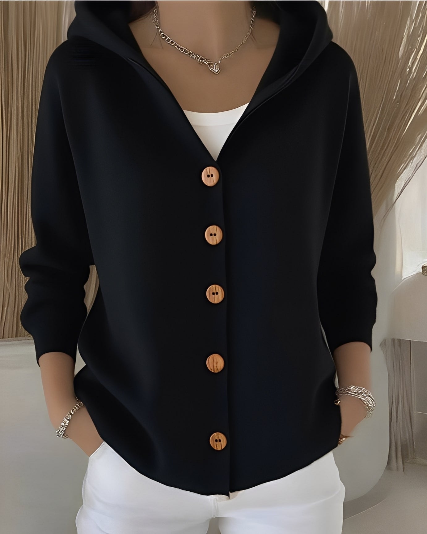 Emery - Hanorac Femei, Confortabil cu Glugă