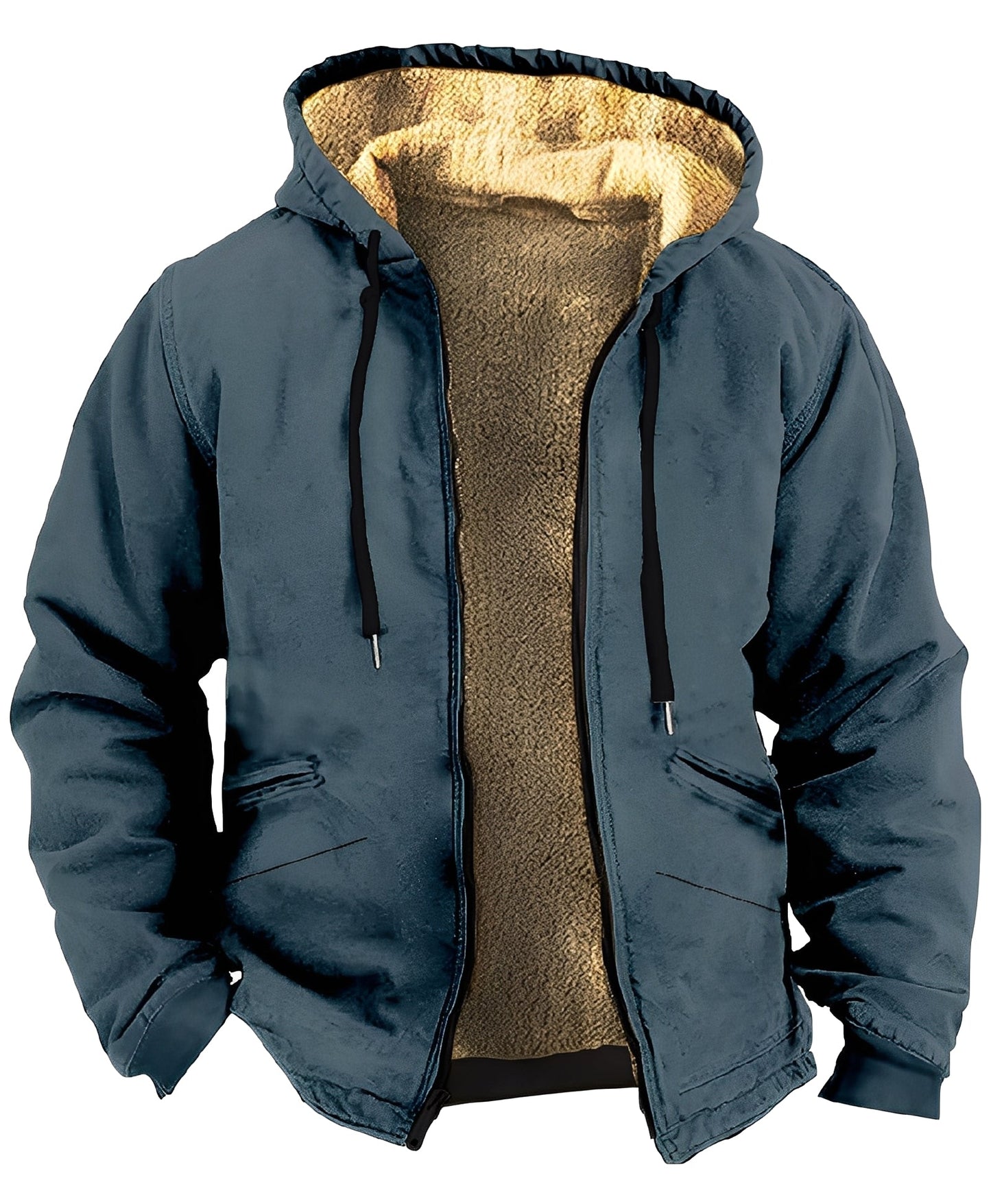 Mervin - Hanorac cu glugă din catifea pentru bărbați