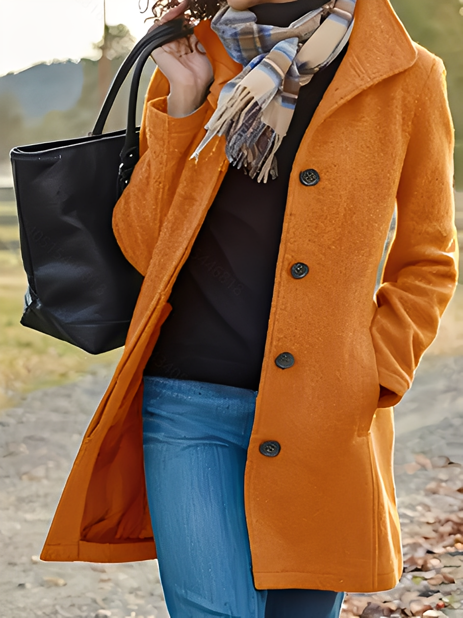 Jaclyn - Pelerină tweed modernă și versatilă pentru femei