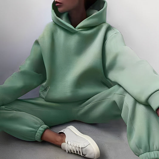 Wenona - Set confortabil de dame cu glugă pentru activități recreative