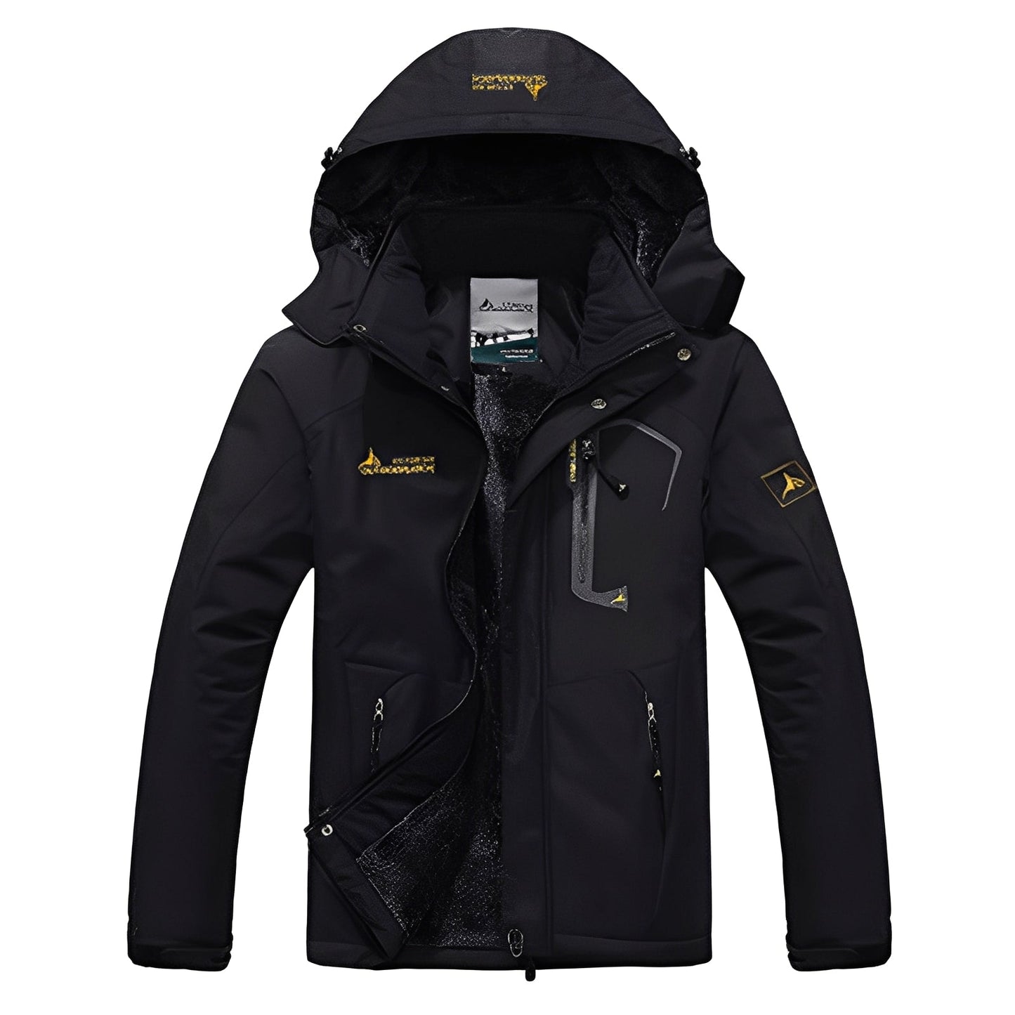 Maynard - Jachetă contemporană impermeabilă cu glugă pentru bărbați