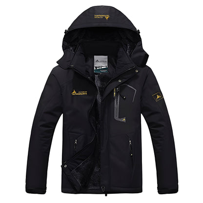 Maynard - Jachetă contemporană impermeabilă cu glugă pentru bărbați