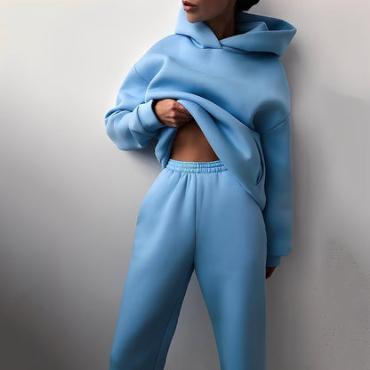 Wenona - Set confortabil de dame cu glugă pentru activități recreative