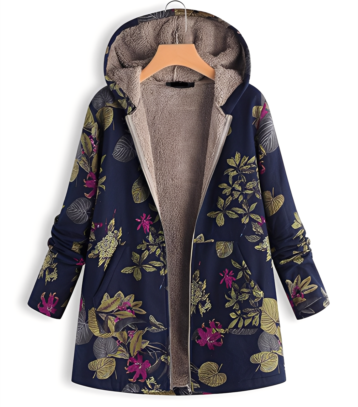 Jaslene - Parka-Jachetă tradițională, groasă și călduroasă pentru femei