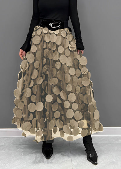 Peaches – Fustă midi cu buline în stil retro